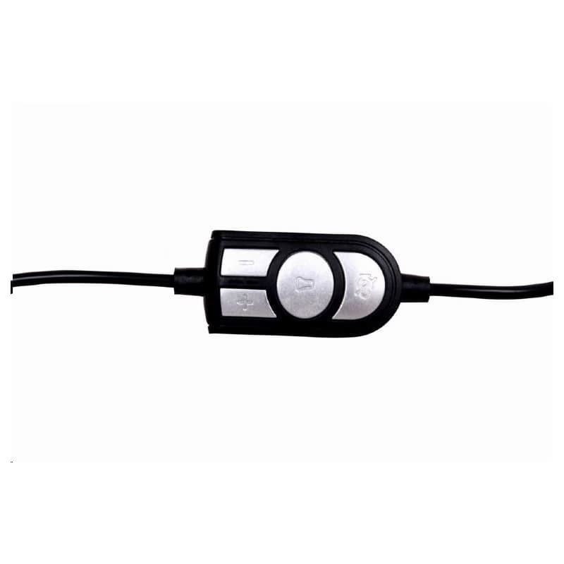 GEMBIRD slúchadlá s mikrofónom GHS-U-5.1-01, gaming, 5.1 surround, čierno-červená, USB 4