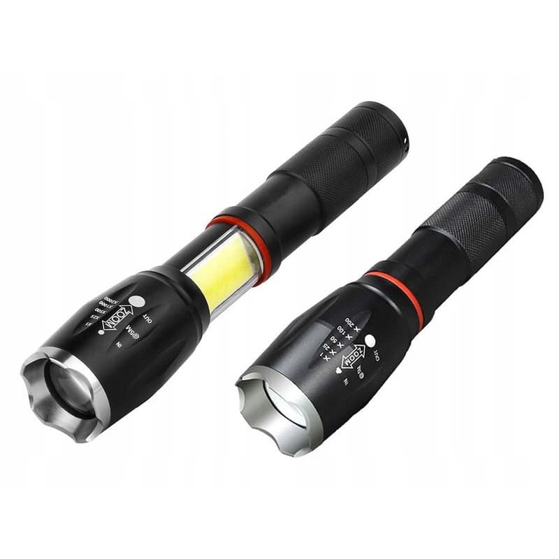 USB svietidlo COB U3 LED s funkciou ZOOM 9W