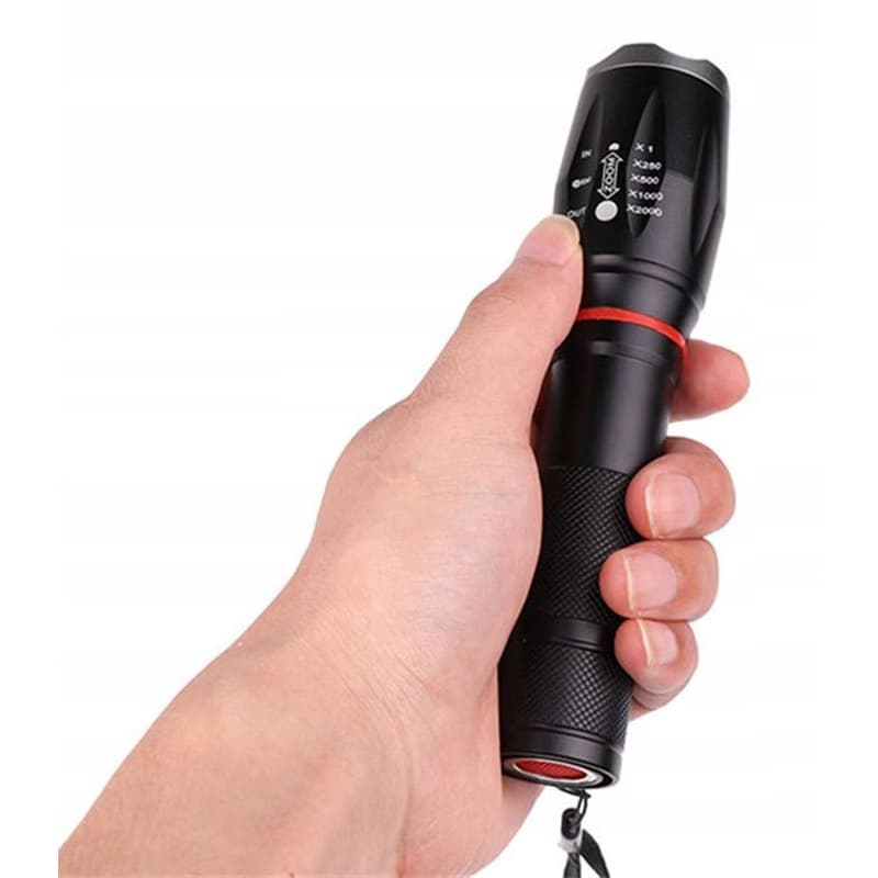USB svietidlo COB U3 LED s funkciou ZOOM 9W 5