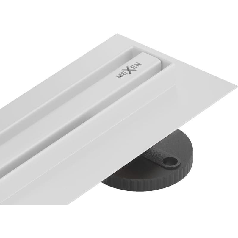 MEXEN - Flat 360 Slim podlahový žľab 70 cm otočný biela 1241070