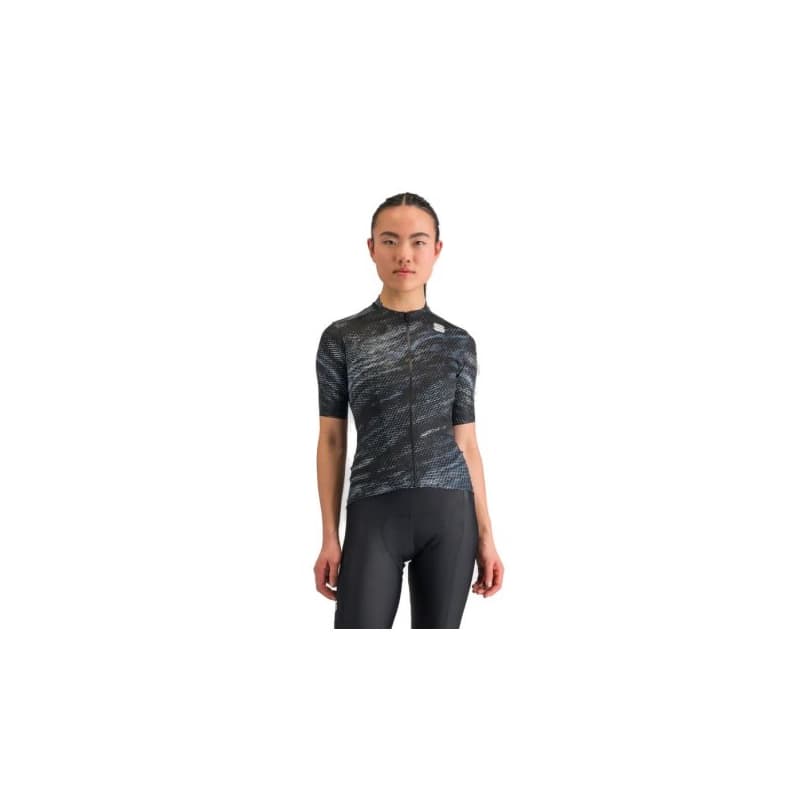 Dámsky cyklistický dres s krátkym rukávom SPORTFUL Cliff supergiara w jersey, black