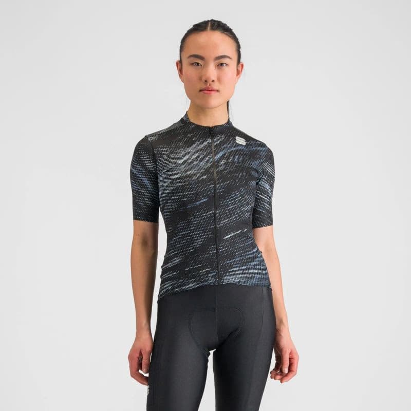 Dámsky cyklistický dres s krátkym rukávom SPORTFUL Cliff supergiara w jersey, black 2