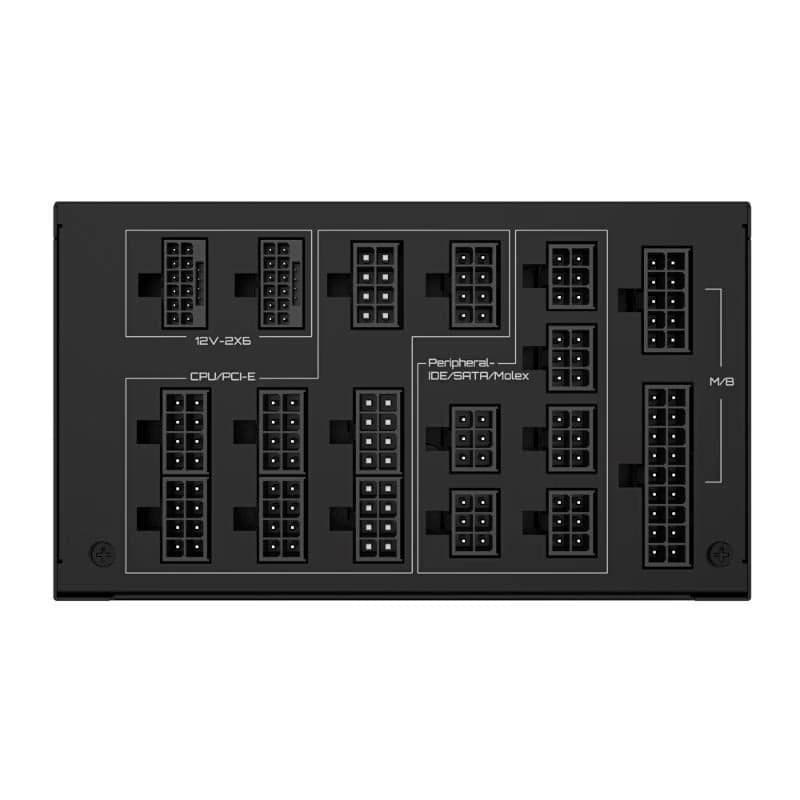 GIGABYTE zdroj UD1600PM PG5 AI TOP, 1600W, 80+ Platinum, 140mm fan 6