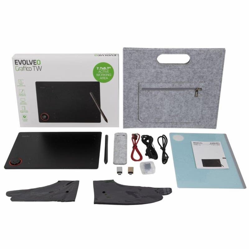 EVOLVEO Grafico TW, grafický tablet s kolieskom 3