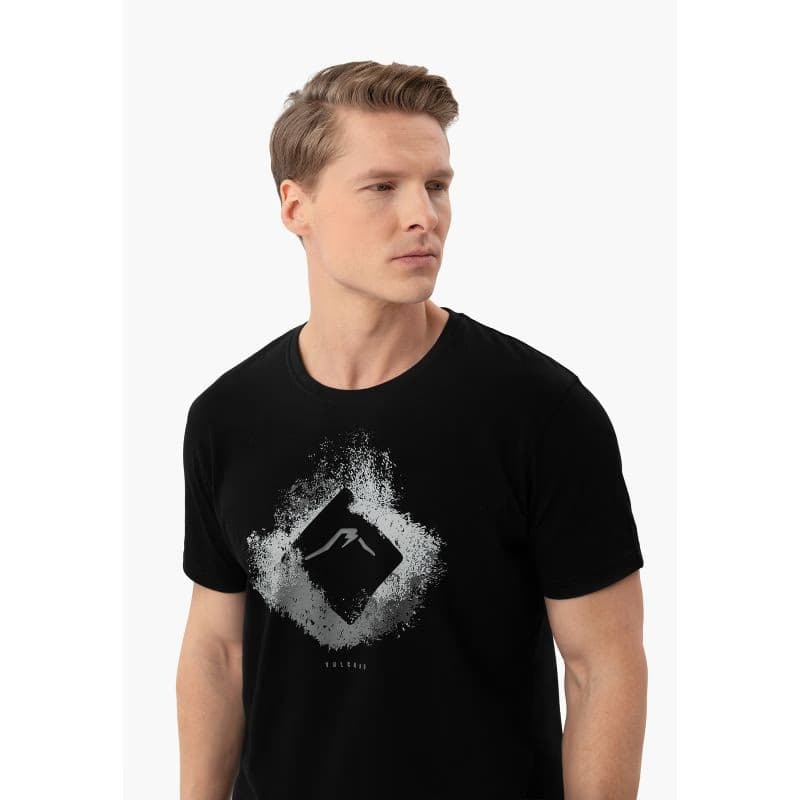 Pánske tričko s krátkym rukávom VOLCANO T-NEX-BLACK 3