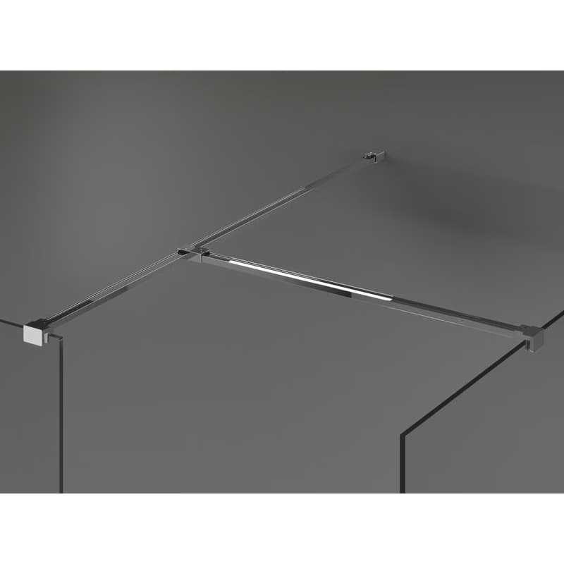MEXEN/S - Kioto Sprchová zástena Walk-in 80 x 70, transparent, chróm 800-080-202-01-00-070 6
