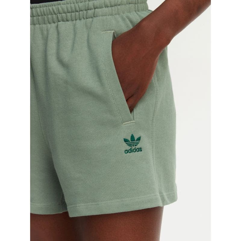 Dámske kraťasy ADIDAS ORIGINALS ESS SHORTS-SILGRN 6