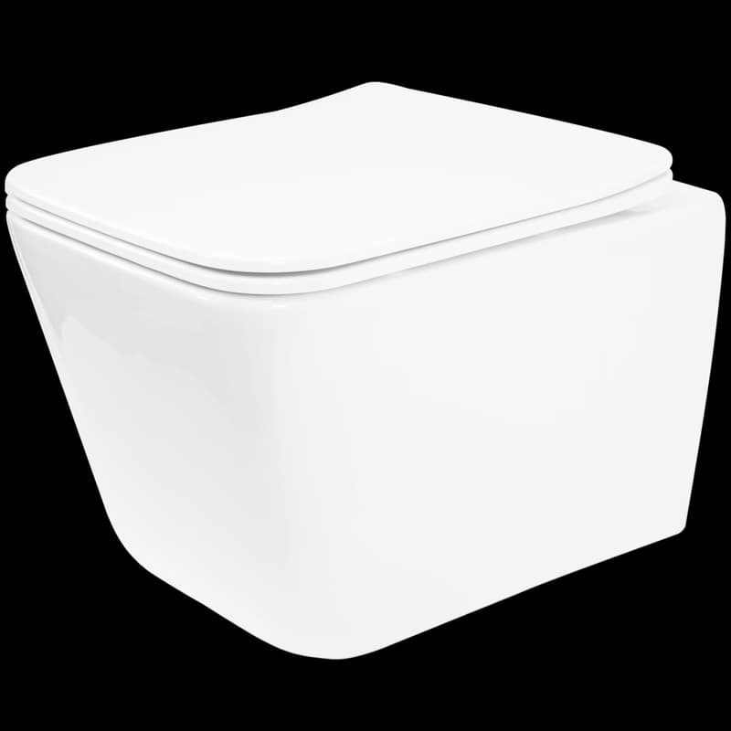 REA - Závesná WC misa Julio Rimless REA-C4803