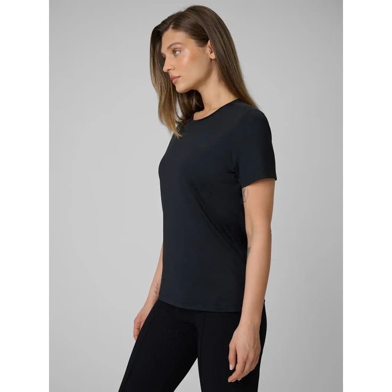 Dámske tréningové tričko s krátkym rukávom 4F TSHIRT FNK F1846-20S-DEEP BLACK 3