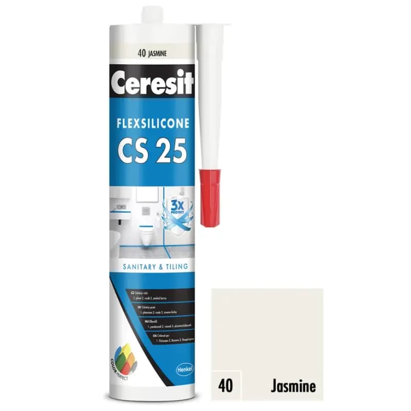 Ceresit Silikón CS25 jazmín 280ml