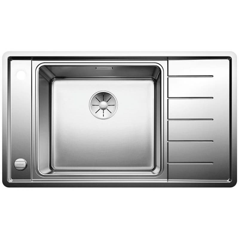 Blanco Andano XL 6 S-IF Compact hodvábny lesk s excentrom vanička vľavo, nerez hodvábny lesk + Dodatočná extra zľava 5% po vložení do košíku !