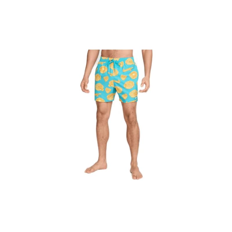 Pánske plavky NIKE SWIM MULTI PRINT 5 inch DUSTY CACTU-DUSTY CACTUS
