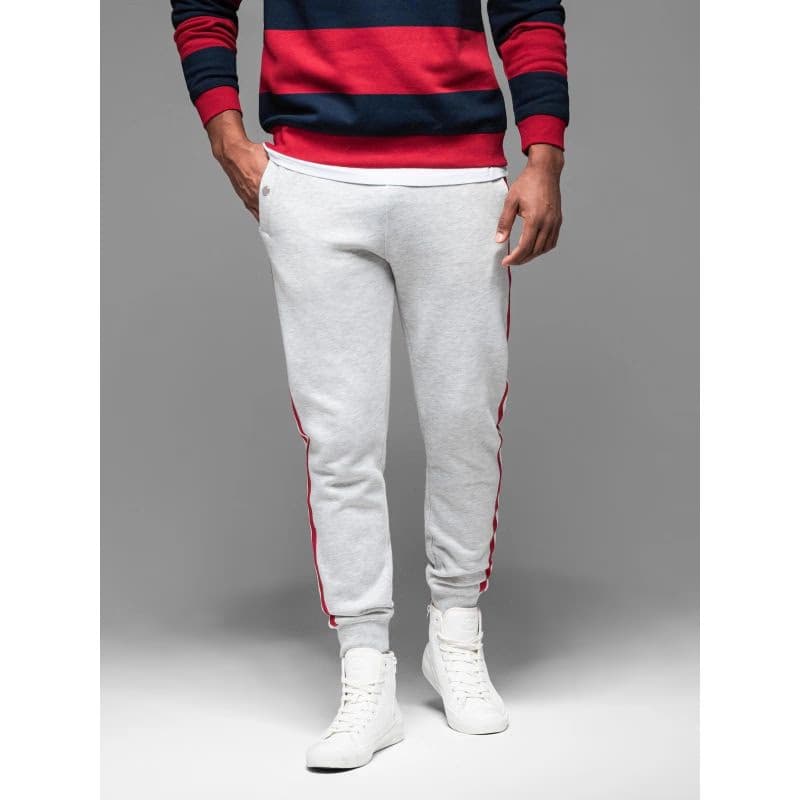 Pánske tepláky OMBRE Pants OM-PASK-0258 V-1ight greyelange 3