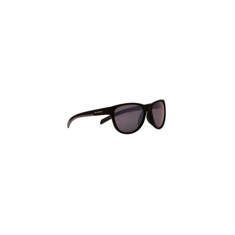 Slnečné okuliare BLIZZARD Sun glasses POLSF701110, rubber black, 64-16-133