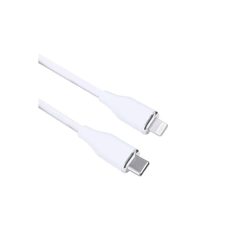 Solight USB-C/Lightning kábel, USB-C konektor - Lightning konektor, silikón, 1m