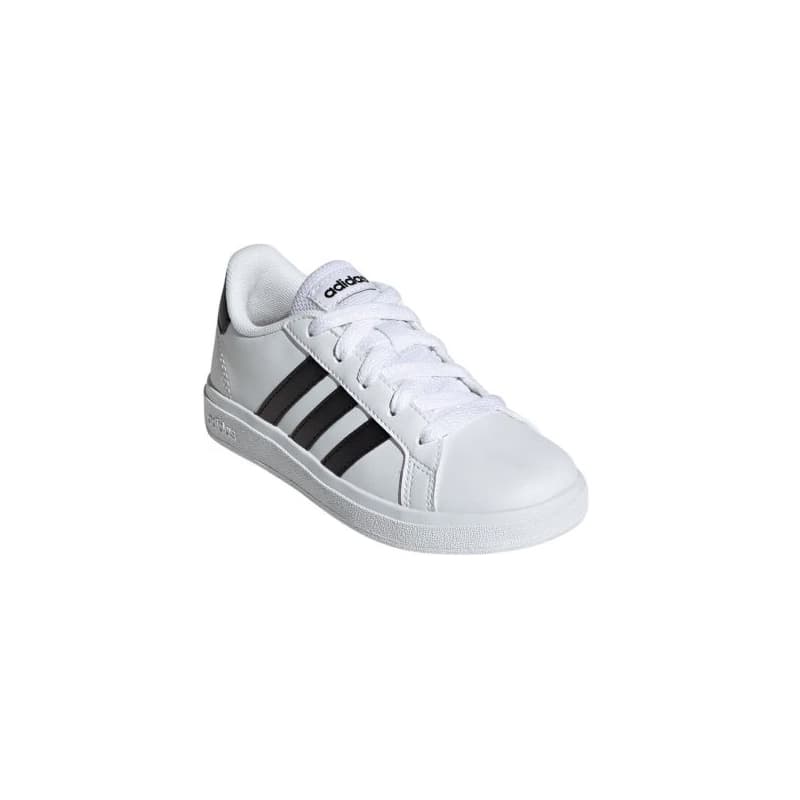 Juniorská rekreačná obuv ADIDAS Grand Court 2.0 K cloud white core black core black