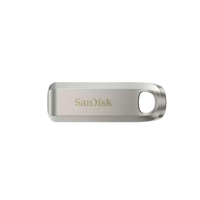 SanDisk Flash Disk 128GB Ultra Luxe, USB-C 3.2, Strieborná