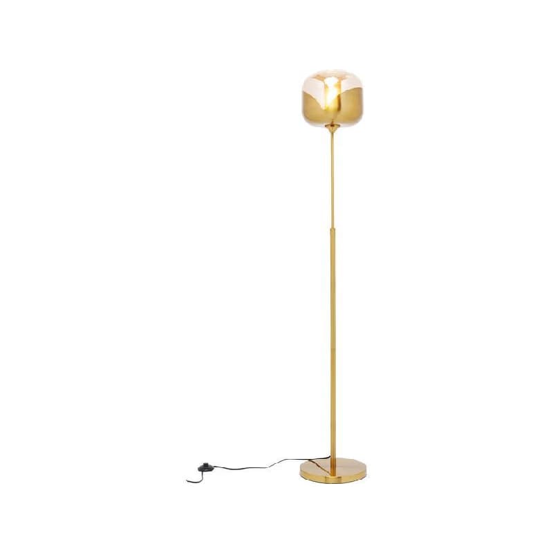 Goblet Ball stojaca lampa mosadzná