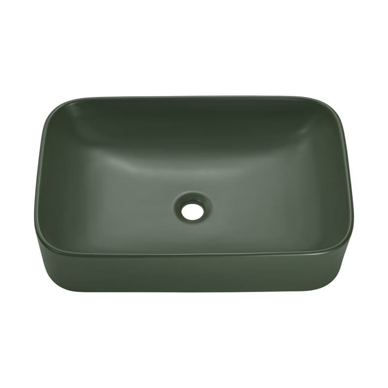 ArtCom Keramické umývadlo KAMA MFG-60 | zelený mat 60 cm 3