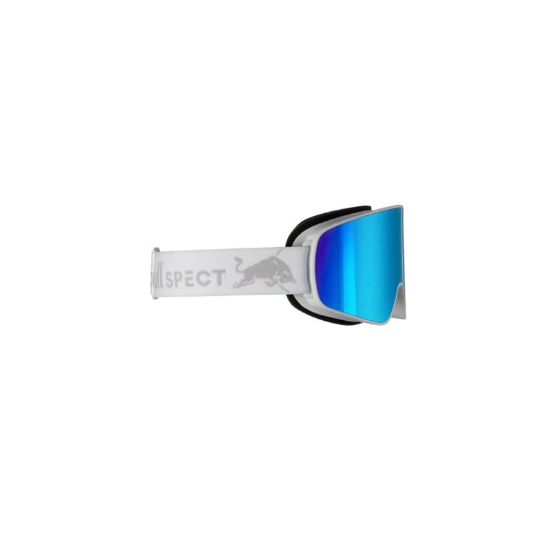 Lyžiarske okuliare RED BULL SPECT RUSH-15BL3, white ice blue snow - red with blue mirror, S.3