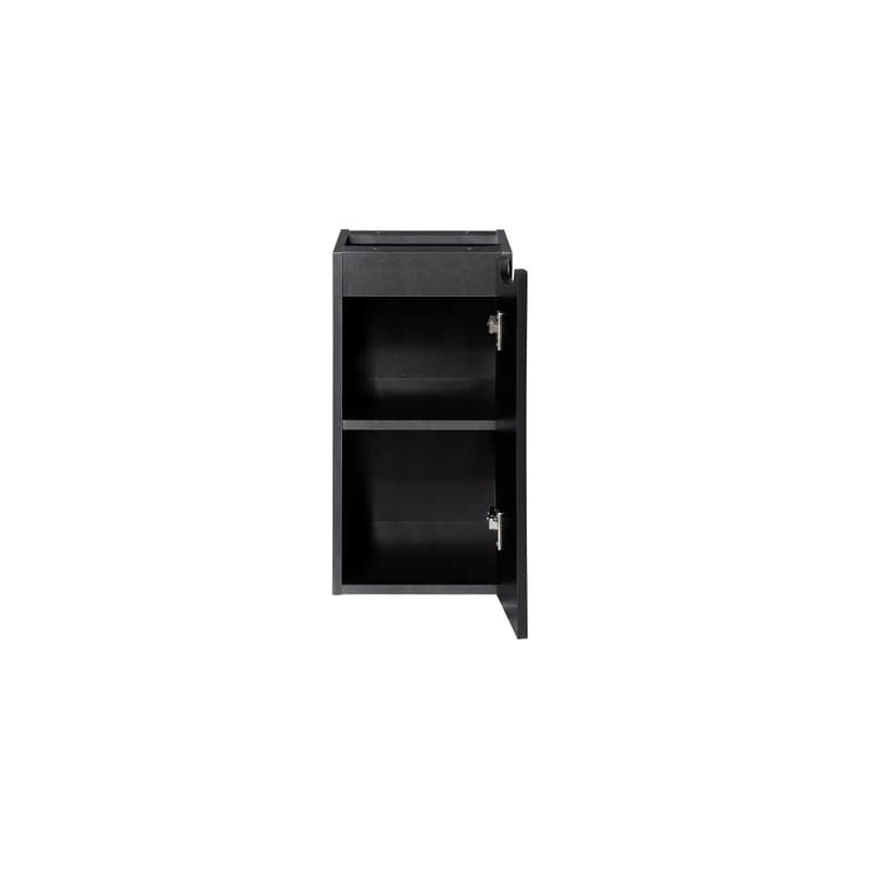 ArtCom Závesná skrinka do kúpeľne NOVA Black 81-30-1D | 30 cm 4