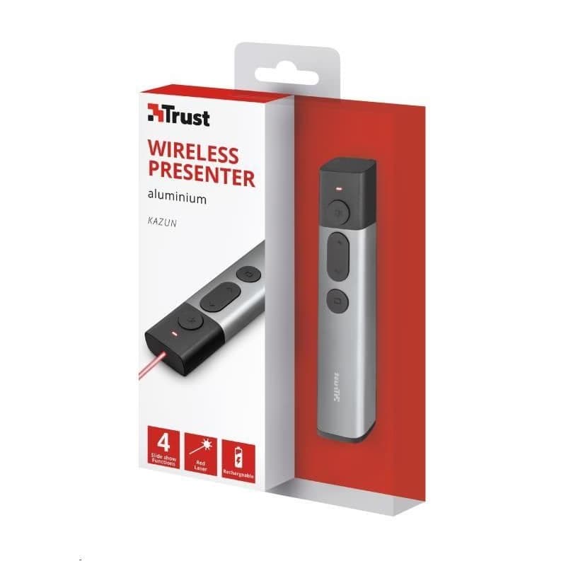 TRUST Prezentér Kazun Aluminium Wireless Presenter 6