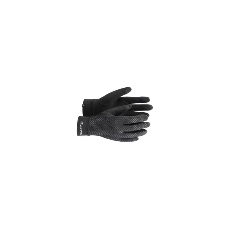 Bežecké rukavice CRAFT LUMEN FLEECE GLOVE 2-999000-Black