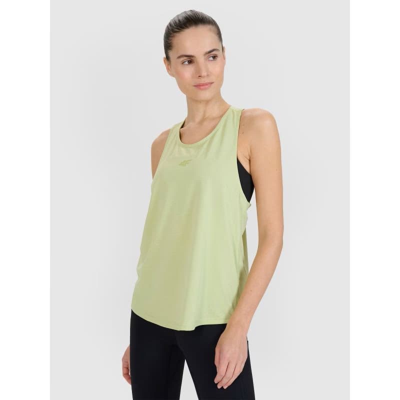 Dámske tréningové tielko 4F SLEEVELESS FNK F412-42S-LIGHT GREEN 2