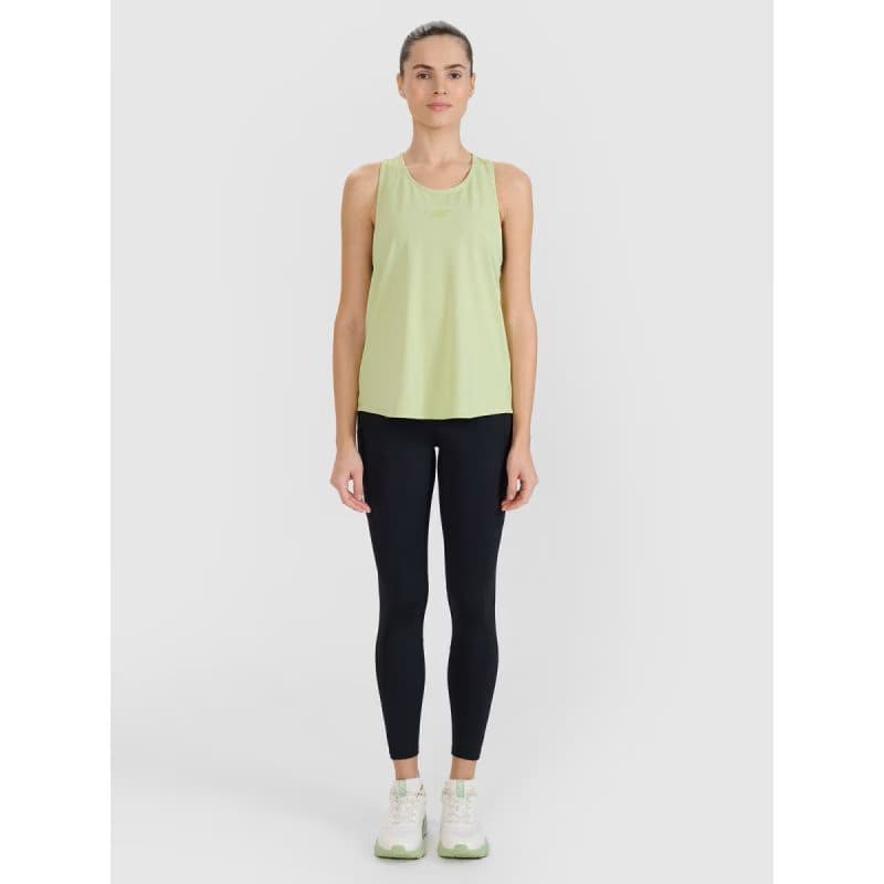 Dámske tréningové tielko 4F SLEEVELESS FNK F412-42S-LIGHT GREEN 4