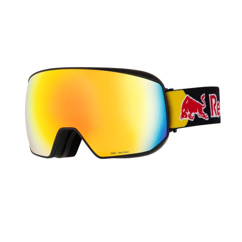 Lyžiarske okuliare RED BULL SPECT FINK-04RE2, black brown with red mirror 2