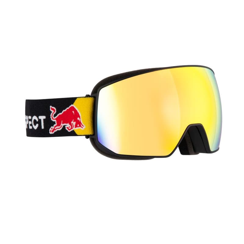 Lyžiarske okuliare RED BULL SPECT FINK-04RE2, black brown with red mirror 3
