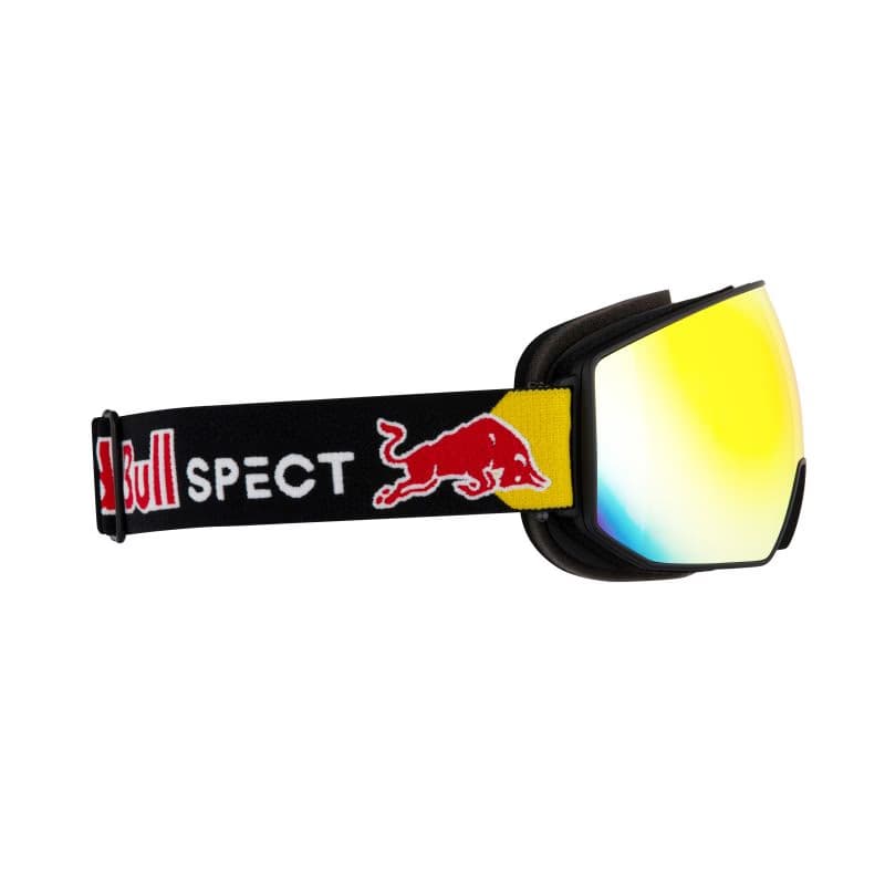 Lyžiarske okuliare RED BULL SPECT FINK-04RE2, black brown with red mirror 4