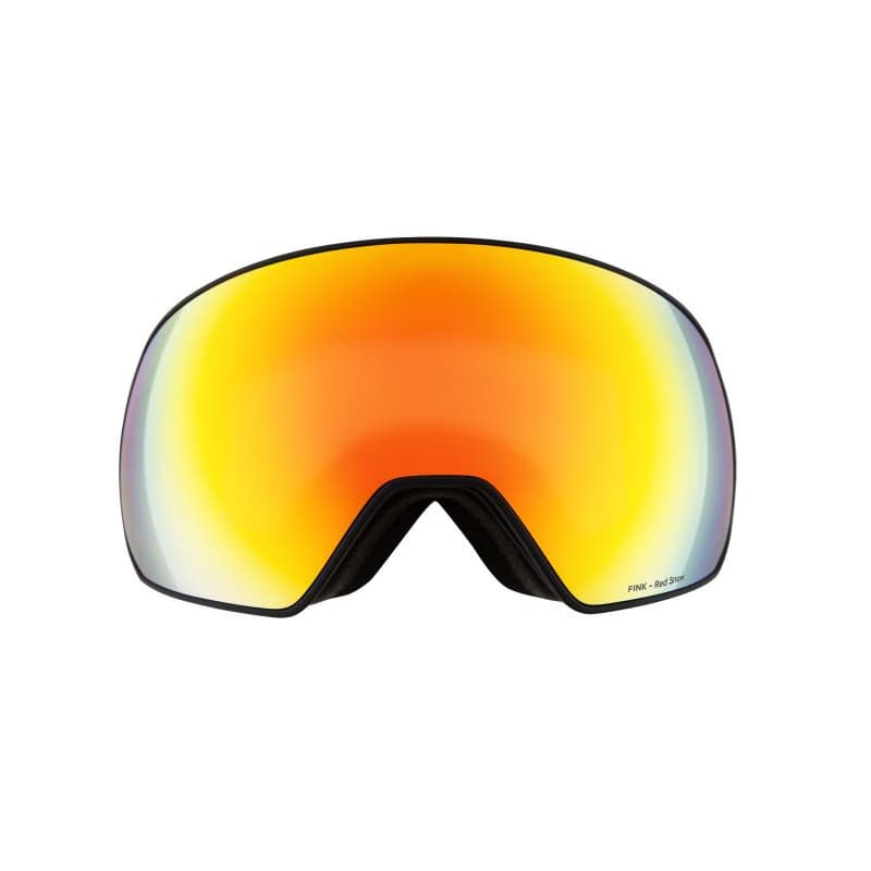 Lyžiarske okuliare RED BULL SPECT FINK-04RE2, black brown with red mirror 5
