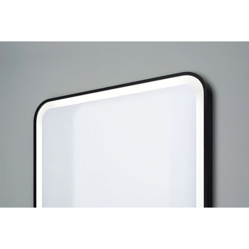 HOPA - Zrkadlo s LED osvetlením BORKEN BLACK OLNZBOR6080B 4