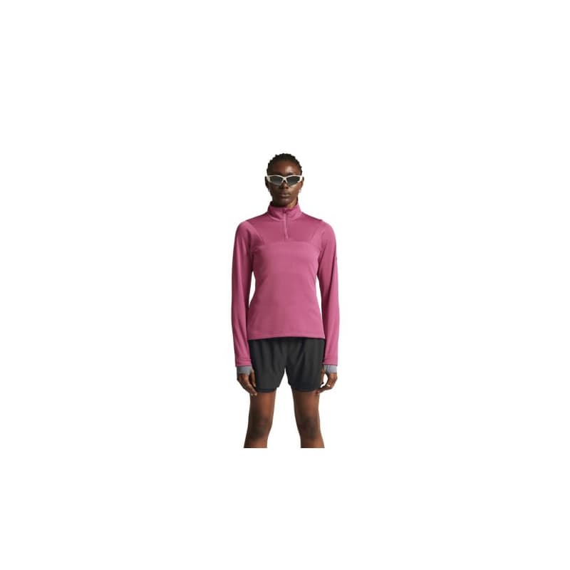 Dámska zateplená bežecká mikina s 1 2 zipsom CRAFT CORE GAIN THERMAL MIDLAYER W-744000-Rouge