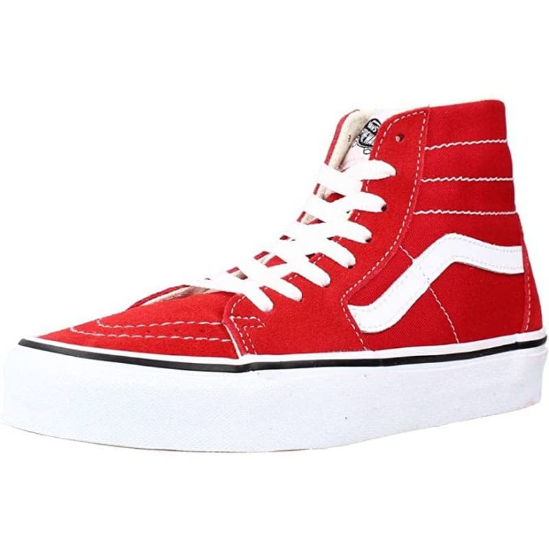 Vychádzková obuv VANS SK8-HI (Tapered) racing red true white 4