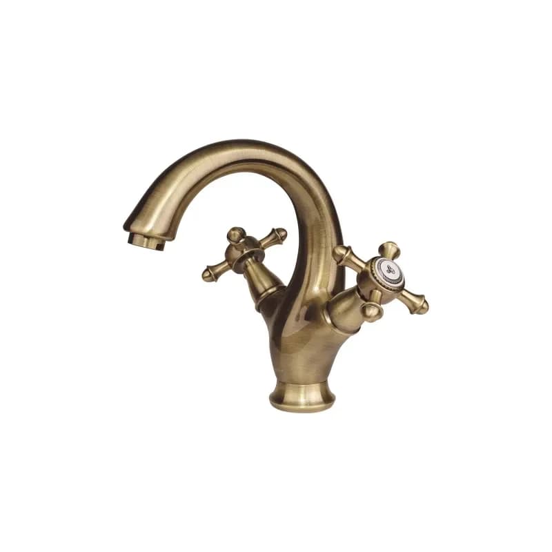 OMNIRES - RETRO umývadlová batéria, antický kartáčovaný bronz RE7210BR