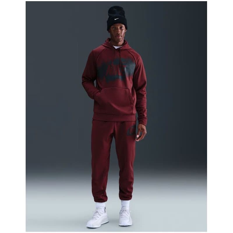 Pánske tepláky NIKE M NK TF FLEECE JOGGER GFX DARK TEAM RED 2