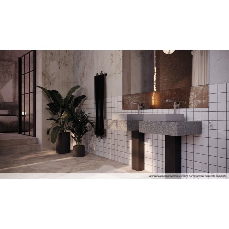 DEANTE - Correo metallic grey Granit umývadlo na dosku - 500x400 mm CQR_SU5S 5