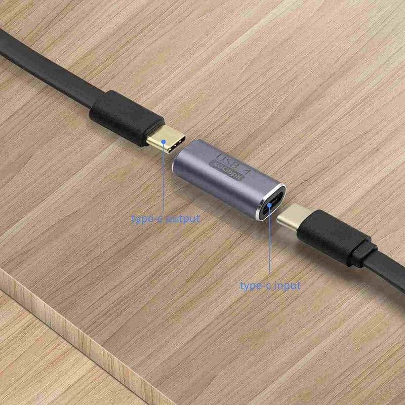 PremiumCord 40Gbps Aluminium USB-C Female - USB-C Female spojka 2