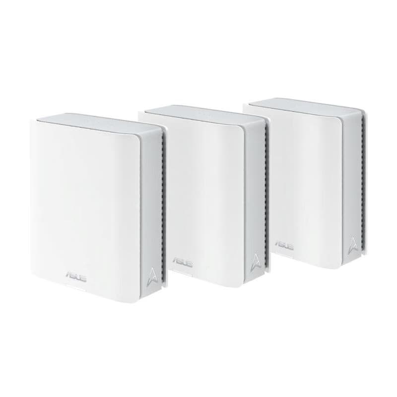 ASUS ZenWifi BT10 3-pack, WiFi7 Extendable Router, AiMesh, 2x WAN/LAN, 1x LAN, 1x 3.0 2