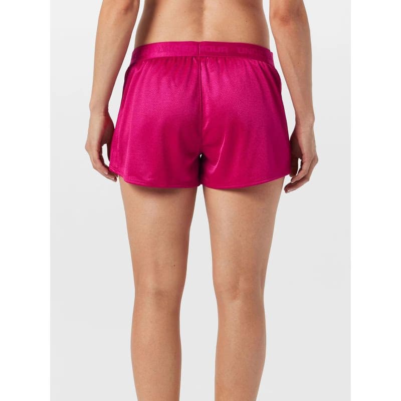 Dámske tréningové kraťasy UNDER ARMOUR Tech Play Up Shine Shorts-PPL 3