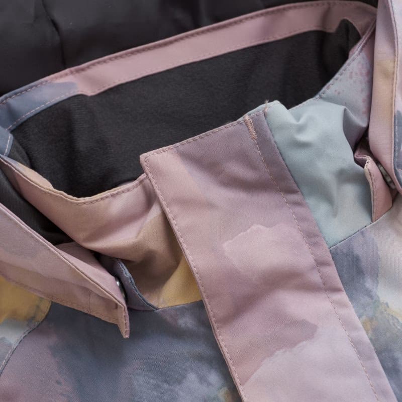 Dievčenský zimný overal COLOR KIDS Coverall - AOP-4200-Woodrose 5