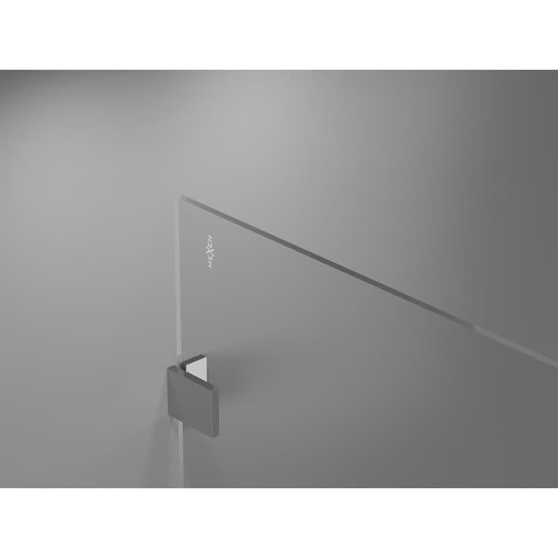 MEXEN/S - Lunar Sprchová zástena WALK-IN pravá 80 x 200, transparent 8 mm, chróm 830-080-000-01-00-P 3