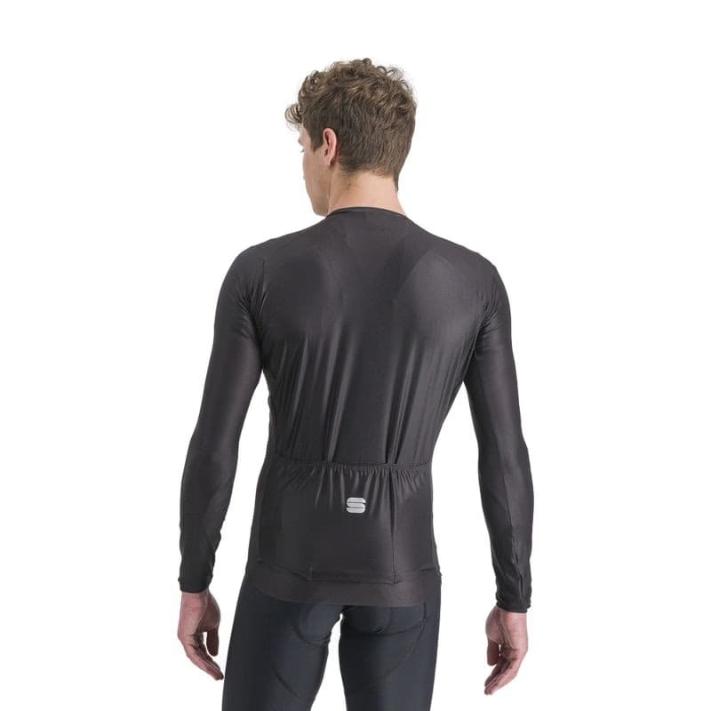 Pánsky cyklistický dres s dlhým rukávom SPORTFUL Matchy long sleeve jersey, black 3