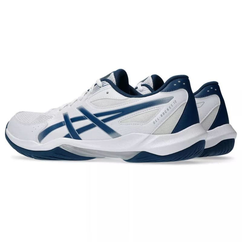 Pánska halová obuv ASICS Gel Rocket 12 M white mako blue 5
