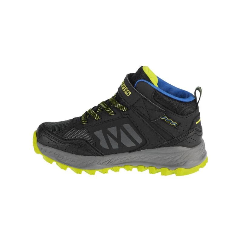 Chlapčenská členková turistická obuv SKECHERS Fuse Tread Trekor black lime 3