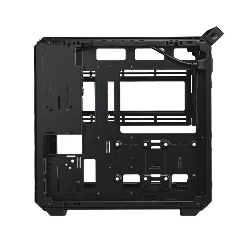 Cooler Master case Qube 500 Flatpack, E-ATX, Priehľadná bočnica, 1x 120mm Fan, Čierna 6