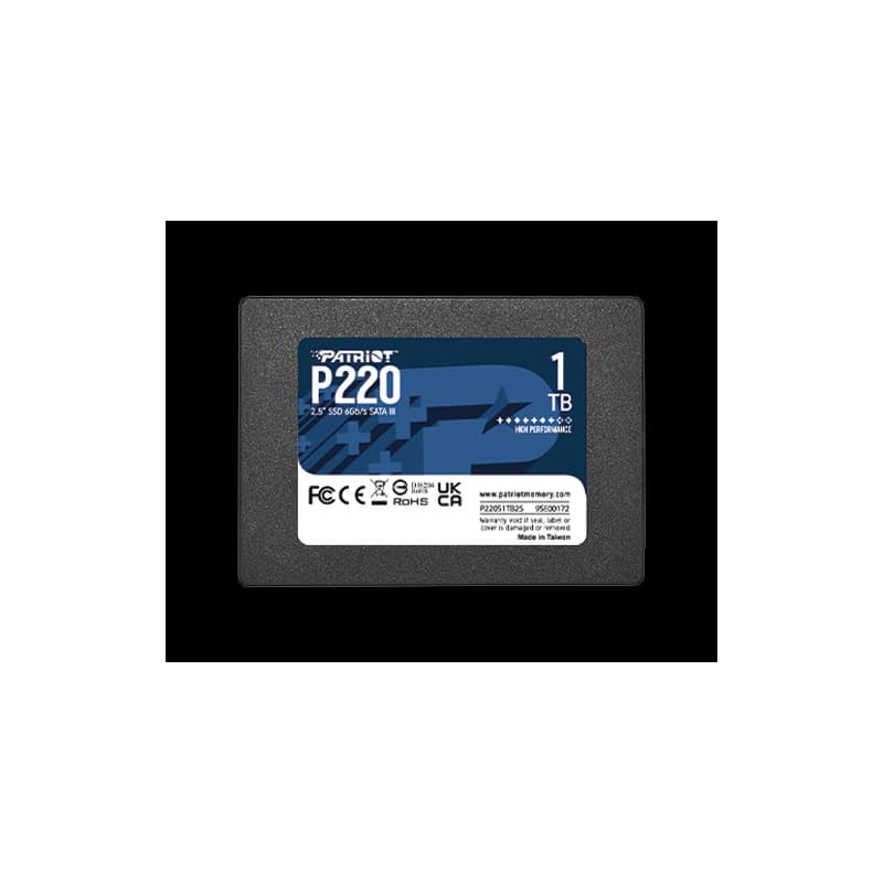 PATRIOT P220/1TB/SSD/2.5"/SATA/3R