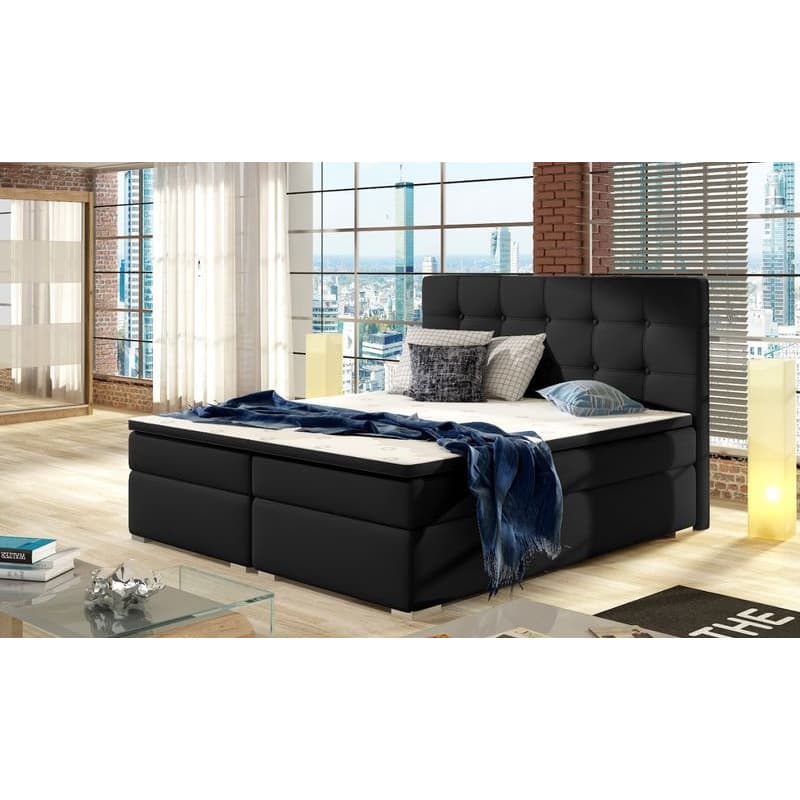 ArtElta Manželská posteľ INEZ Boxspring | 180 x 200 cm Farba: Sawana 05 3